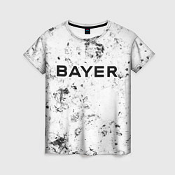 Женская футболка Bayer 04 dirty ice