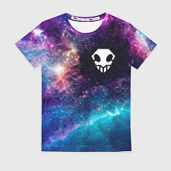 Футболка женская Bleach space anime, цвет: 3D-принт