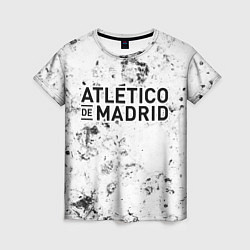 Женская футболка Atletico Madrid dirty ice