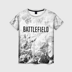 Футболка женская Battlefield white graphite, цвет: 3D-принт