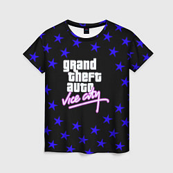 Женская футболка GTA star vice city