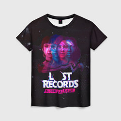 Женская футболка Герои Lost records bloom and rage