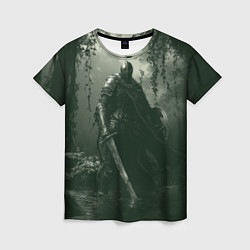 Футболка женская Рыцарь из Dark Souls, цвет: 3D-принт