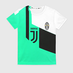 Футболка женская Juventus geometry, цвет: 3D-принт