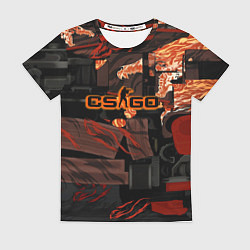 Женская футболка CSGO howl kase