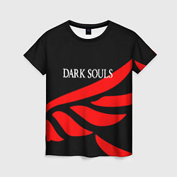 Футболка женская Dark souls game wings, цвет: 3D-принт