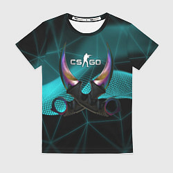 Футболка женская Контра - Cs Go Керамбит, цвет: 3D-принт