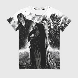 Футболка женская Musashi Miyamoto And Berserk, цвет: 3D-принт