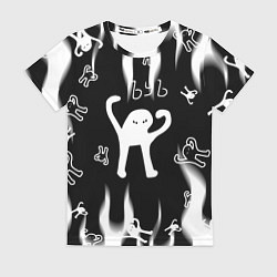 Женская футболка Ъуъ съука mem