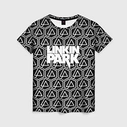 Футболка женская Linkin park pattern, цвет: 3D-принт