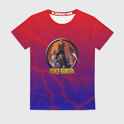 Женская футболка Duke Nukem storm