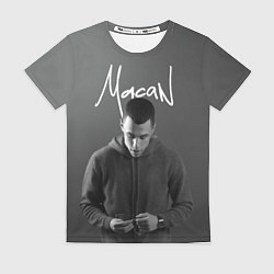 Футболка женская Певец Макан, цвет: 3D-принт