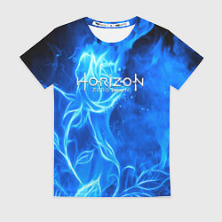 Женская футболка Horizon zero dawn flower