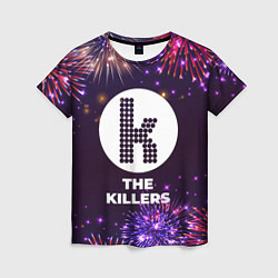 Футболка женская Праздничный The Killers, цвет: 3D-принт