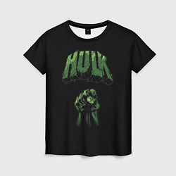 Женская футболка Hulk punch