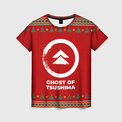 Футболка женская Ghost of Tsushima new year, цвет: 3D-принт
