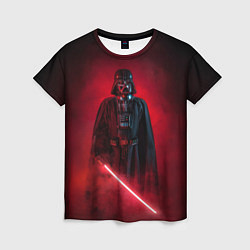 Футболка женская Дарт Вейдер - владыка ситх, цвет: 3D-принт