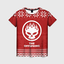 Футболка женская Новогодний The Offspring, цвет: 3D-принт