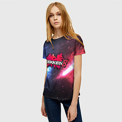 Футболка женская Сопротивление в Tekken 8, цвет: 3D-принт — фото 2