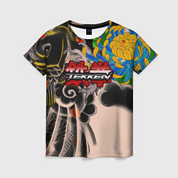 Женская футболка Tekken tatoo japan
