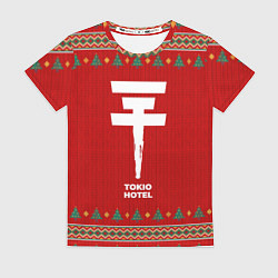 Футболка женская Tokio Hotel new year, цвет: 3D-принт