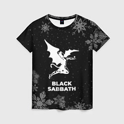 Футболка женская Снежный Black Sabbath, цвет: 3D-принт