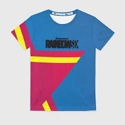 Женская футболка Rainbow six stargame