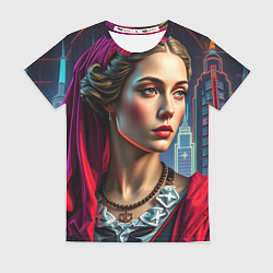 Футболка женская Классика в современной обработке, цвет: 3D-принт