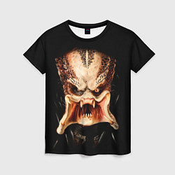 Футболка женская Predator - хищник, цвет: 3D-принт