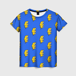 Футболка женская Супер молнии, цвет: 3D-принт