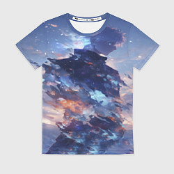 Женская футболка Аниме - магическая битва