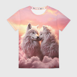 Футболка женская Волчья страсть, цвет: 3D-принт