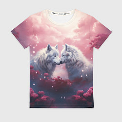 Футболка женская Вольчия связь, цвет: 3D-принт