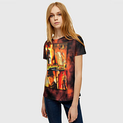 Футболка женская Indiana Jones and the Great Circle, цвет: 3D-принт — фото 2