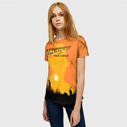 Футболка женская Indiana Jones and the Great Circle, цвет: 3D-принт — фото 2