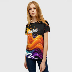 Футболка женская Жизнь не поле, цвет: 3D-принт — фото 2