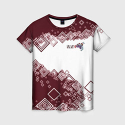 Женская футболка Сноуборд горы зовут