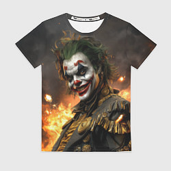 Футболка женская Джокер в эпичном костюме, цвет: 3D-принт