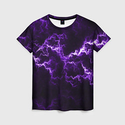 Футболка женская Lightning, цвет: 3D-принт