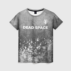 Футболка женская Dead Space - grey gradient посередине, цвет: 3D-принт