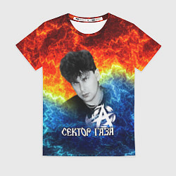 Женская футболка Сектор газа Юрий Хой