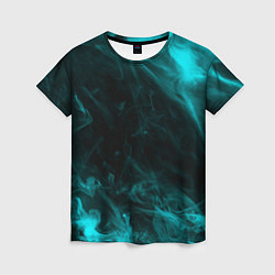Футболка женская Neon smoke, цвет: 3D-принт