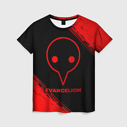 Футболка женская Evangelion - red gradient, цвет: 3D-принт