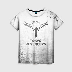 Футболка женская Tokyo Revengers - white gradient, цвет: 3D-принт