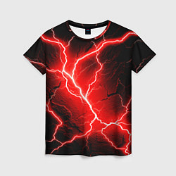 Женская футболка Lightning