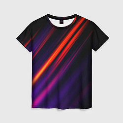 Футболка женская Multicolored, цвет: 3D-принт