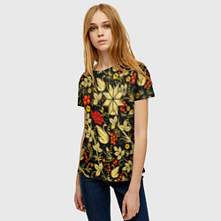 Футболка женская Корни прошлого в настоящем, цвет: 3D-принт — фото 2