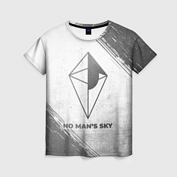 Футболка женская No Mans Sky - white gradient, цвет: 3D-принт