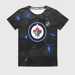 Женская футболка Виннипег Джетс - НХЛ хоккей