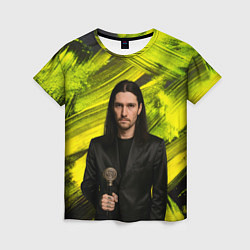 Футболка женская Bones держит трость, цвет: 3D-принт